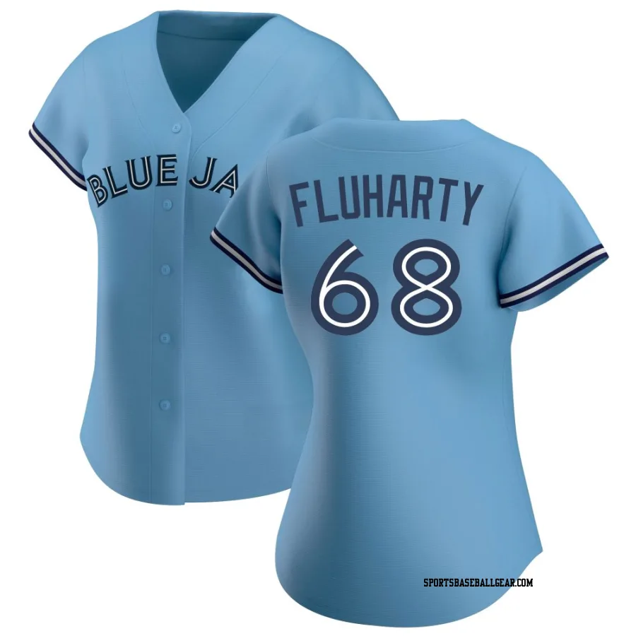 Mason Fluharty Women's Toronto Blue Jays Blue Authentic Jersey