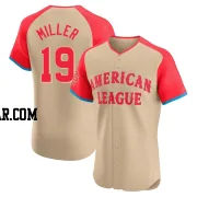 Mason Miller Men's Oakland Athletics Cream Elite American League 2024 All-Star Game Jersey