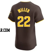 Mason Miller Men's San Diego Padres Brown Elite Road Vapor Premier Jersey