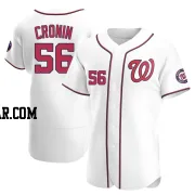 Matt Cronin Men's Washington Nationals White Authentic Home Jersey