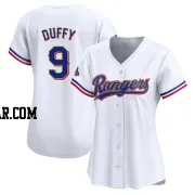 Matt Duffy Women's Texas Rangers Gold Limited White 2024 Collection Jersey