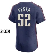 Matt Festa Men's Cleveland Guardians Navy Elite 2024 City Connect Jersey