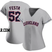 Matt Festa Women's Cleveland Guardians Gray Replica Road Jersey