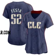 Matt Festa Women's Cleveland Guardians Navy Limited 2024 City Connect Jersey
