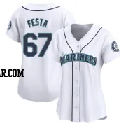 Matt Festa Women's Seattle Mariners White Limited Home Jersey