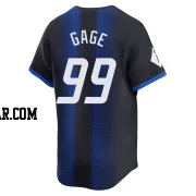Matt Gage Men's Detroit Tigers Blue Limited 2024 City Connect Jersey