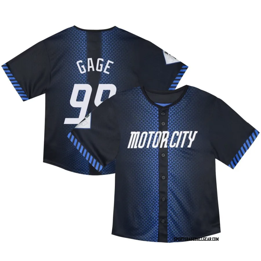 Matt Gage Toddler Detroit Tigers Blue Limited & Preschool 2024 City Connect Jersey