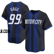 Matt Gage Youth Detroit Tigers Blue Limited 2024 City Connect Jersey