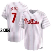 Matt Joyce Men's Philadelphia Phillies White Limited Home Jersey