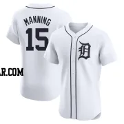 Matt Manning Men's Detroit Tigers White Elite Home Jersey