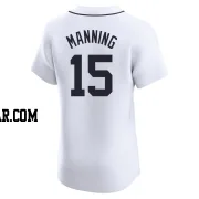 Matt Manning Men's Detroit Tigers White Elite Home Jersey