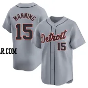Matt Manning Youth Detroit Tigers Gray Limited Road Jersey