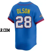 Matt Olson Men's Atlanta Braves Blue Limited National League 2025 All-Star Edition Jersey