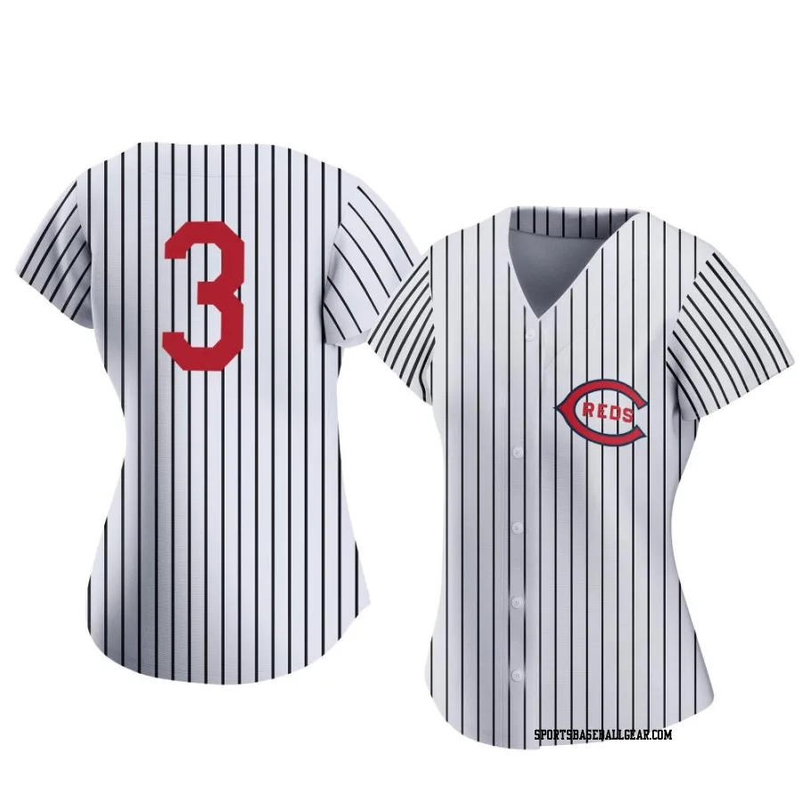 Matt Reynolds Women's Cincinnati Reds White Replica 2022 Field Of Dreams Jersey