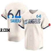 Matt Sauer Youth Los Angeles Dodgers Cream Limited 2024 City Connect Jersey