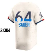 Matt Sauer Youth Los Angeles Dodgers Cream Limited 2024 City Connect Jersey