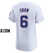 Matt Shaw Men's Chicago Cubs White Elite Home Jersey