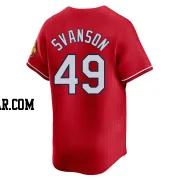 Matt Svanson Men's St. Louis Cardinals Red Limited 2024 City Connect Jersey