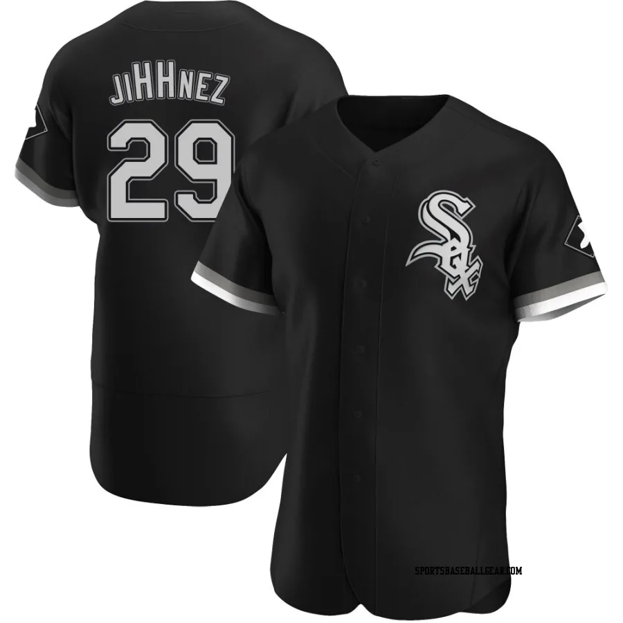 Matt Thaiss Men's Chicago White Sox Black Authentic Alternate Jersey