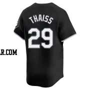 Matt Thaiss Men's Chicago White Sox Black Limited Alternate Jersey