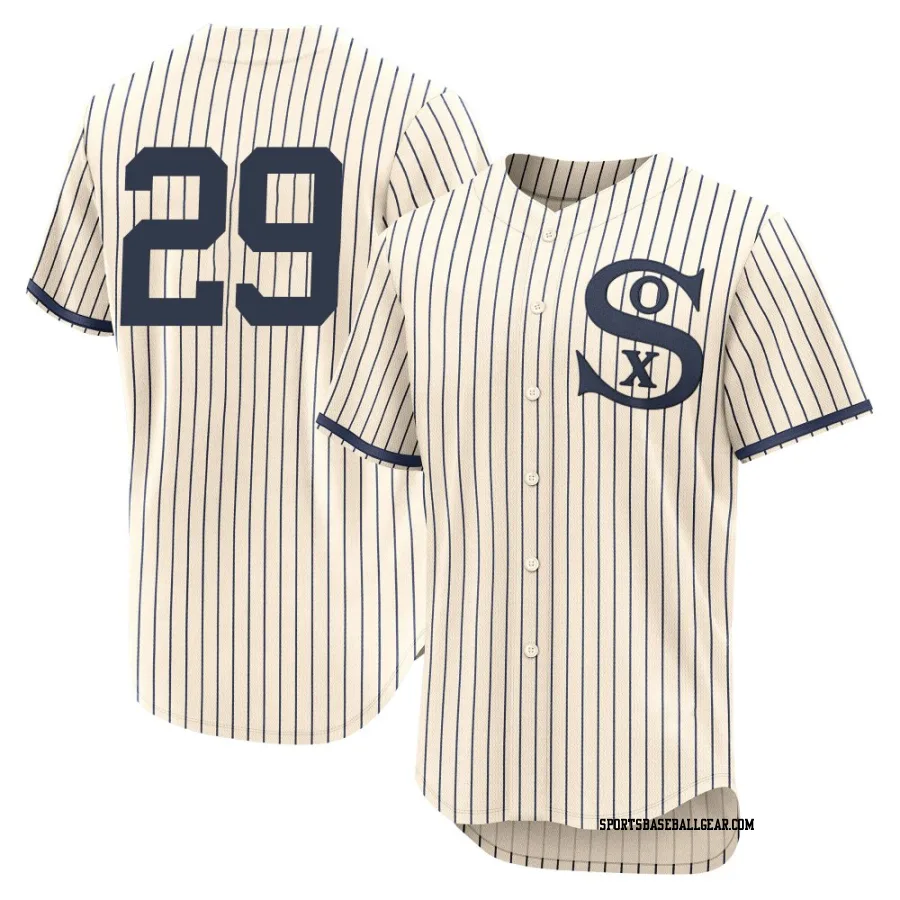 Matt Thaiss Men's Chicago White Sox Cream Authentic 2021 Field of Dreams Jersey