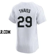 Matt Thaiss Men's Chicago White Sox White Elite Home Jersey