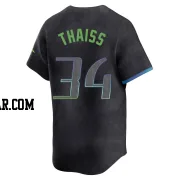 Matt Thaiss Men's Tampa Bay Rays Charcoal Limited 2024 City Connect Jersey