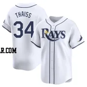 Matt Thaiss Men's Tampa Bay Rays White Limited Home Jersey