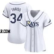 Matt Thaiss Women's Tampa Bay Rays White Limited Home Jersey