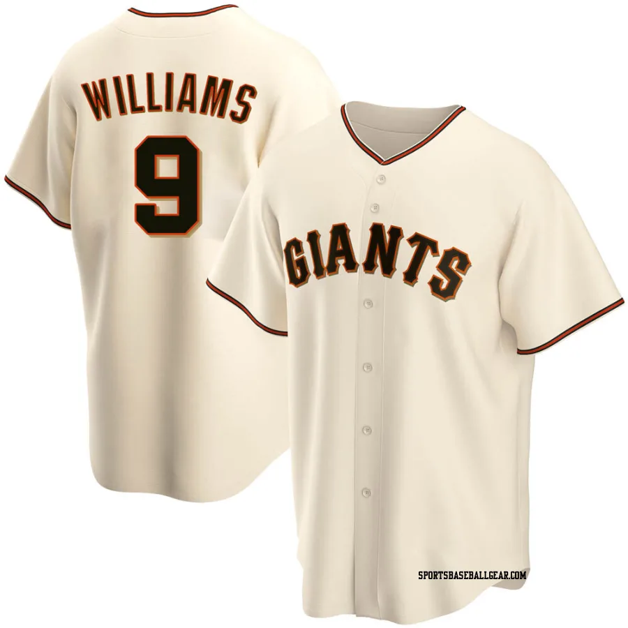 Matt Williams Men's San Francisco Giants Cream Replica Home Jersey