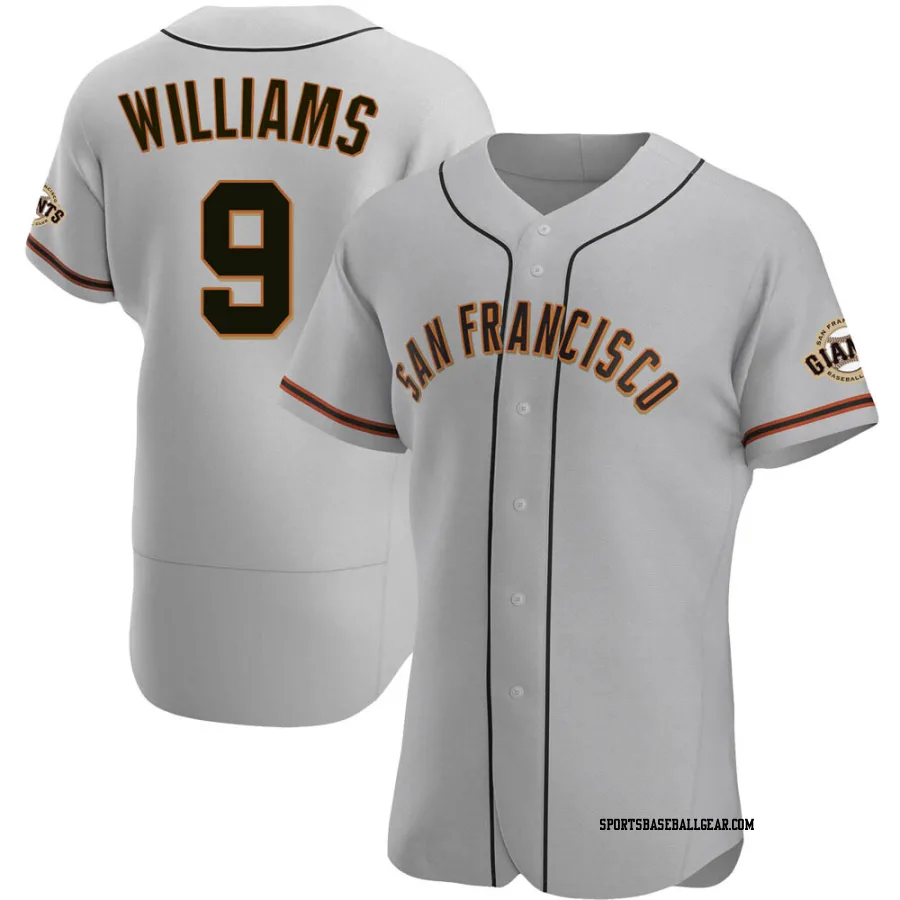 Matt Williams Men's San Francisco Giants Gray Authentic Road Jersey