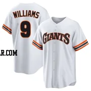 Matt Williams Men's San Francisco Giants White Limited Throwback Cooperstown Collection Jersey