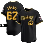 Matthew Gorski Men's Pittsburgh Pirates Black Limited Alternate Jersey