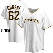 Matthew Gorski Youth Pittsburgh Pirates White Replica Home Jersey