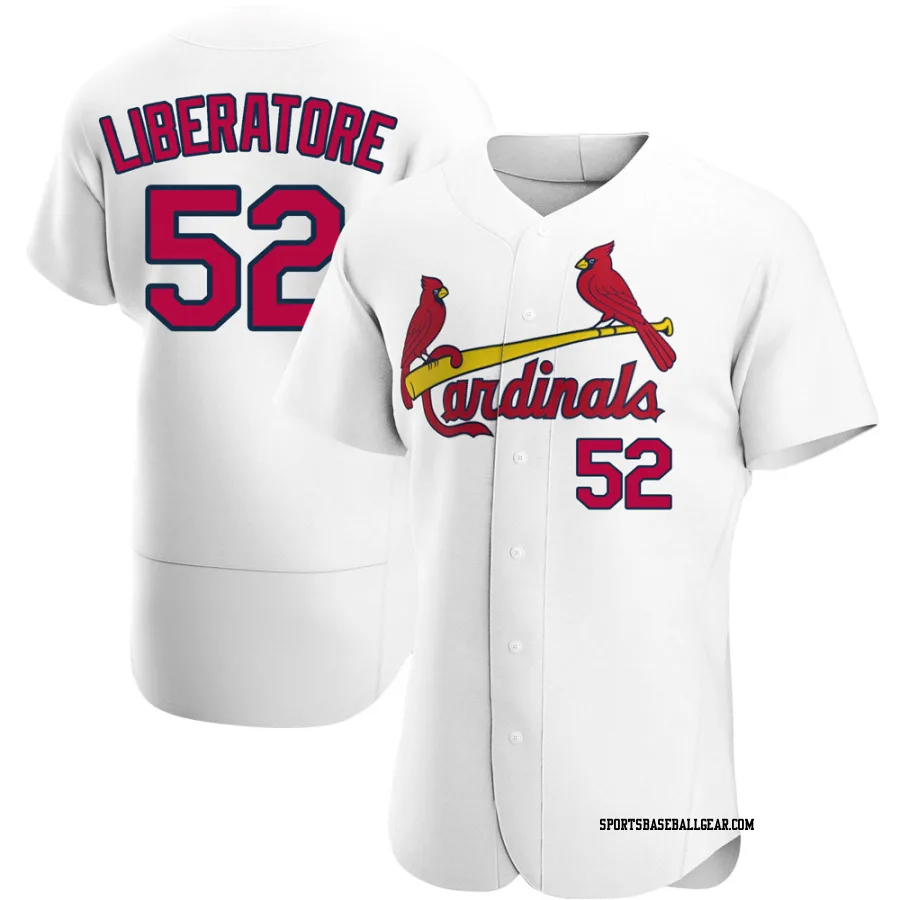 Matthew Liberatore Men's St. Louis Cardinals White Authentic Home Jersey