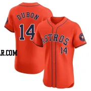 Mauricio Dubon Men's Houston Astros Orange Elite Alternate Vapor Premier Jersey