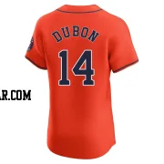 Mauricio Dubon Men's Houston Astros Orange Elite Alternate Vapor Premier Jersey