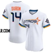 Mauricio Dubon Men's Houston Astros White Elite 2025 City Connect Jersey