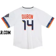Mauricio Dubon Toddler Houston Astros White Limited 2025 City Connect Jersey
