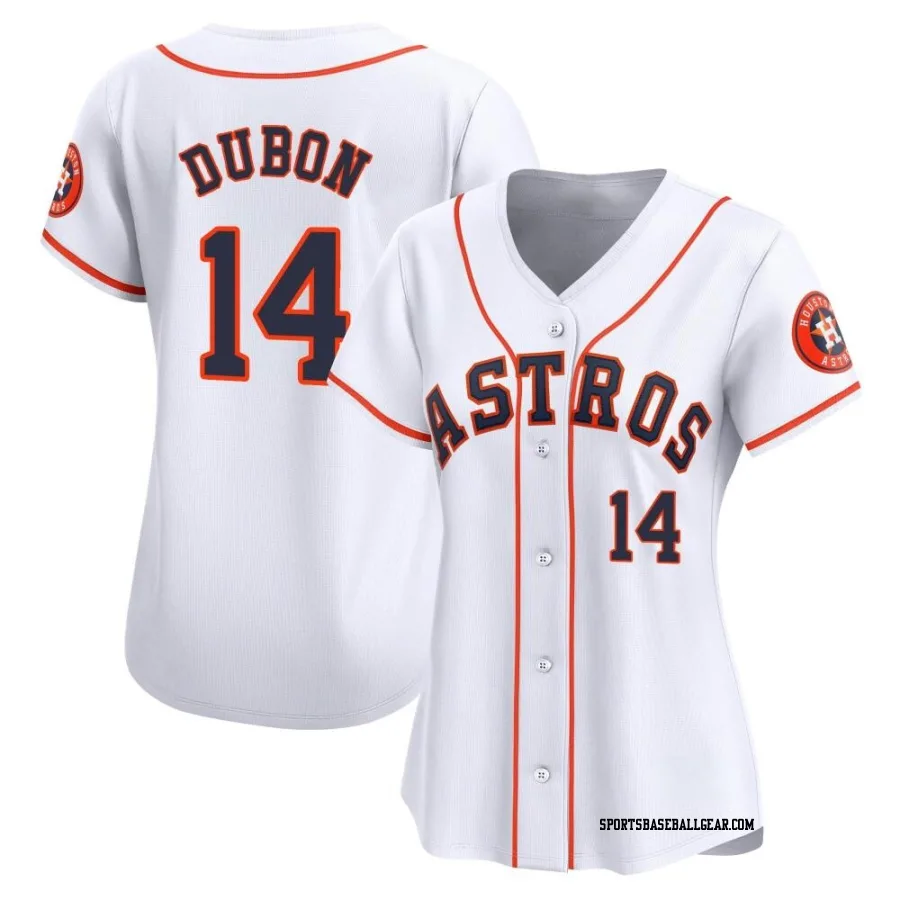 Mauricio Dubon Women's Houston Astros White Limited Home Jersey