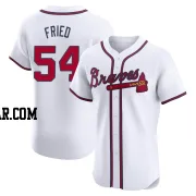 Max Fried Men's Atlanta Braves White Elite Home Jersey