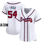 Max Fried Women's Atlanta Braves White Limited Home Jersey