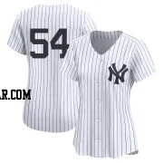 Max Fried Women's New York Yankees White Limited Yankee Home 2nd Jersey