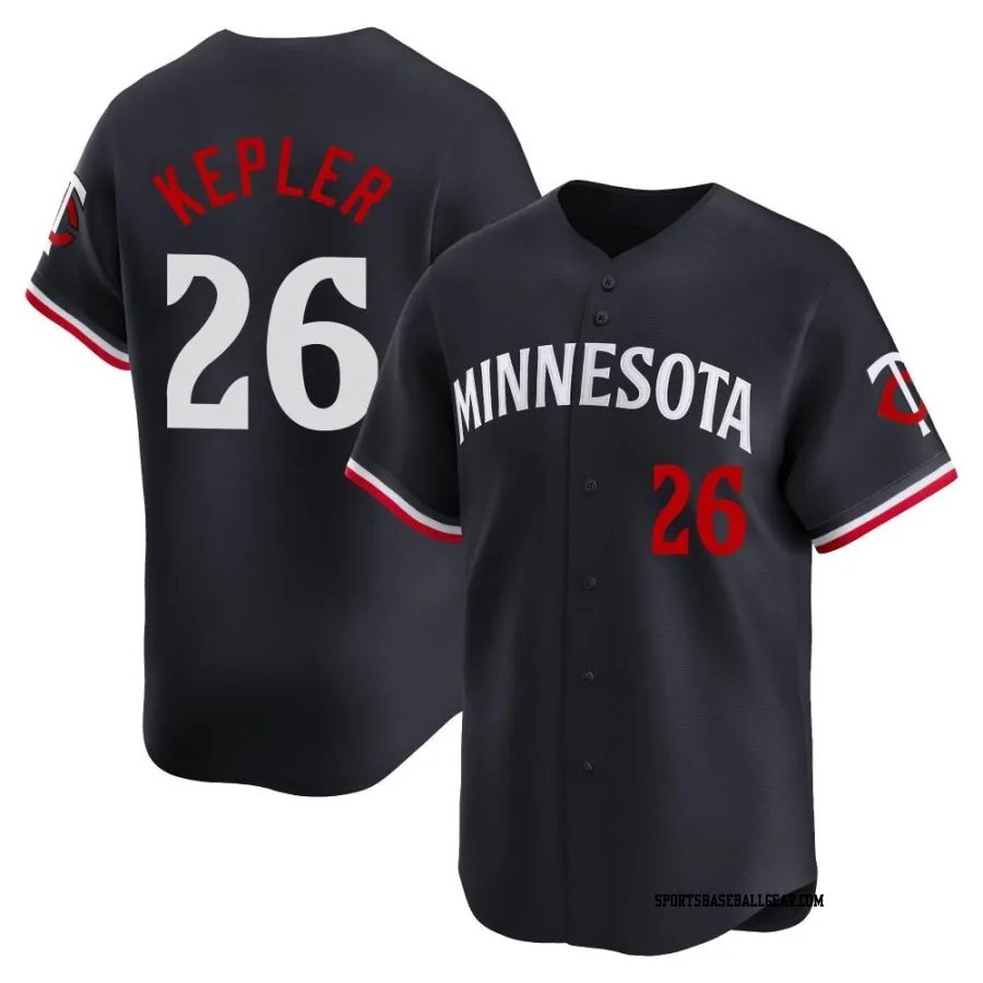 Max Kepler Youth Minnesota Twins Navy Limited Alternate Jersey