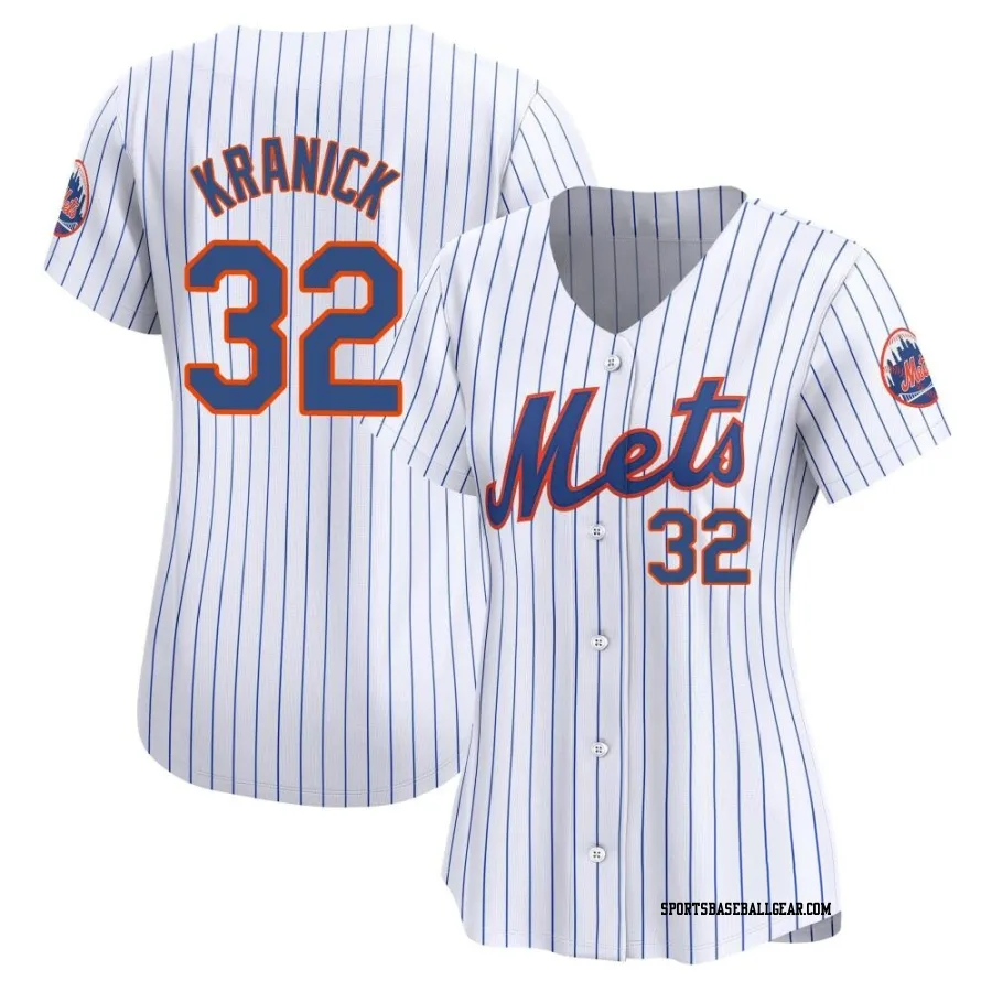 Max Kranick Women's New York Mets White Limited Home Jersey