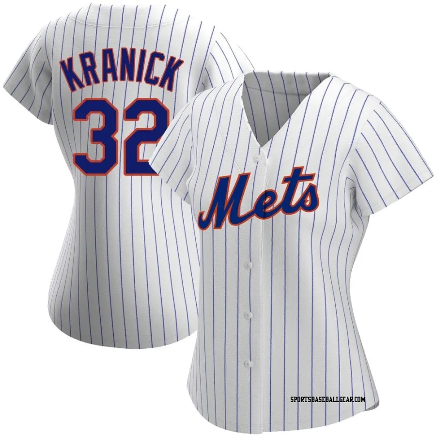 Max Kranick Women's New York Mets White Replica Home Jersey