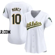 Max Muncy Women's Oakland Athletics White Limited Home Jersey