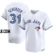 Max Scherzer Youth Toronto Blue Jays White Limited Home Jersey