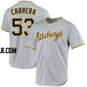 Melky Cabrera Youth Pittsburgh Pirates Gray Replica Road Jersey