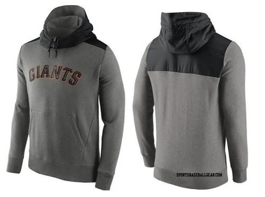 Men's San Francisco Giants Gray Hybrid Hoodie